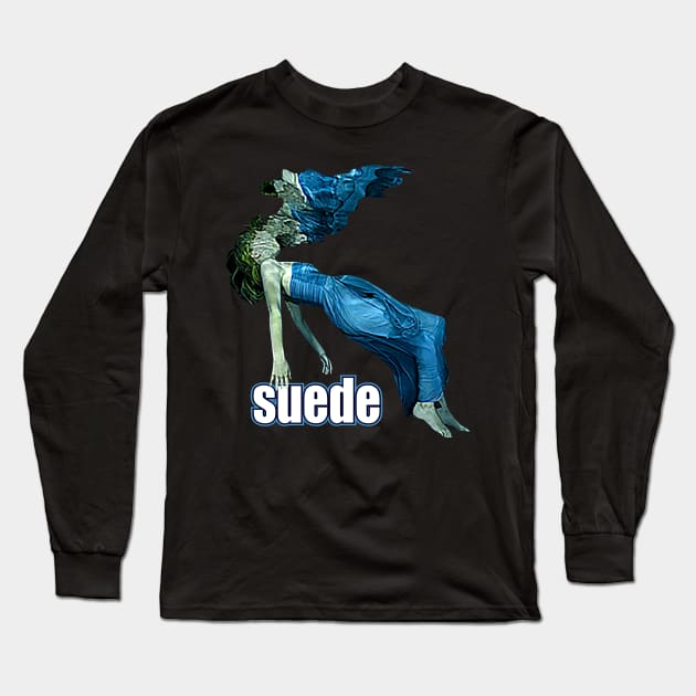 Fly of Suede Long Sleeve T-Shirt by bianbagus